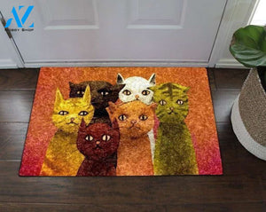 Cats We Are Seeing You Doormat | Welcome Mat | House Warming Gift