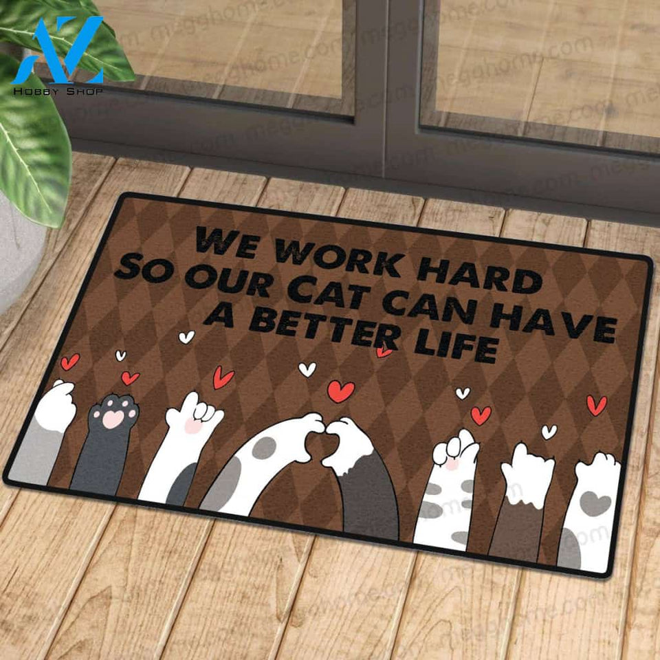 Cats Welcome Doormat 5 | Welcome Mat | House Warming Gift