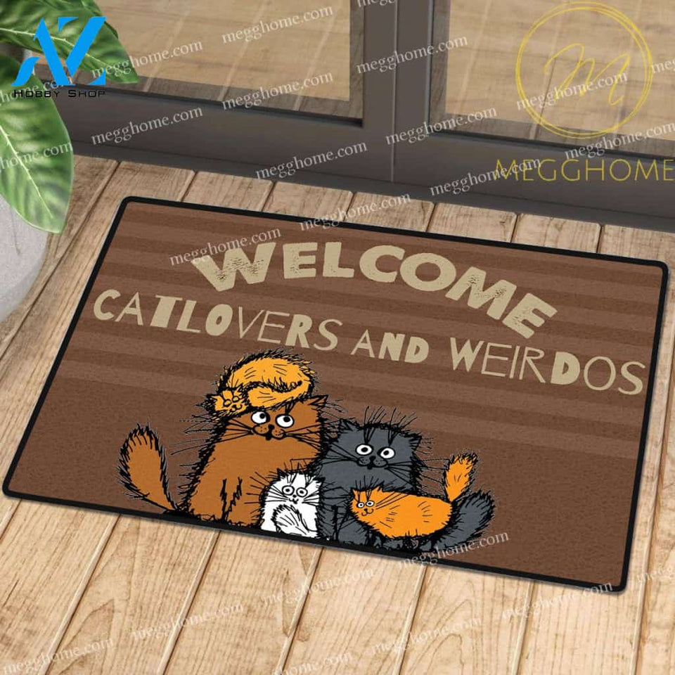 Cats Welcome Doormat 7 | Welcome Mat | House Warming Gift
