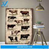 Cattle Canvas Wall Art Decor