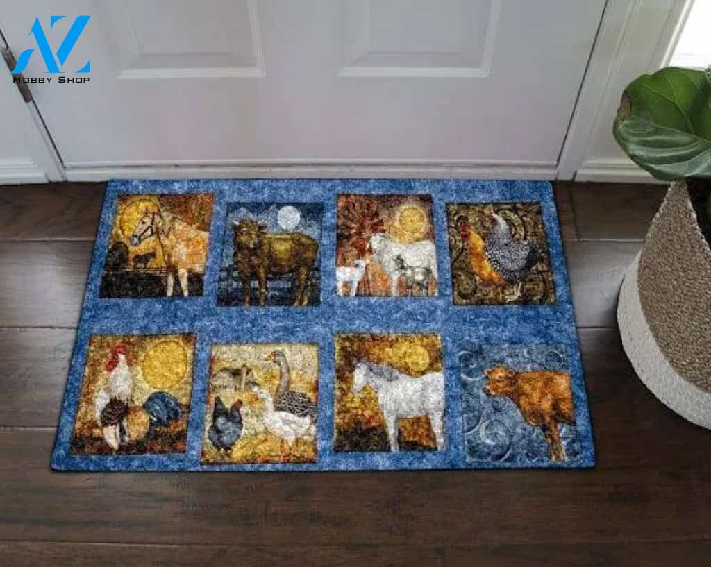 Cattle Farm DD09100015D Doormat