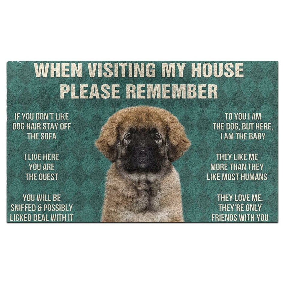 Caucasian Shepherd's Rules Doormat