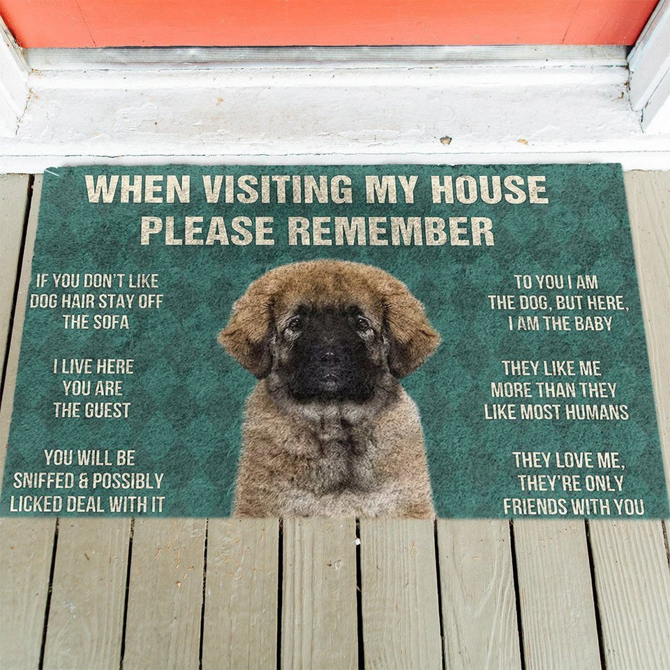 Caucasian Shepherd's Rules Doormat