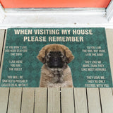 Caucasian Shepherd's Rules Doormat