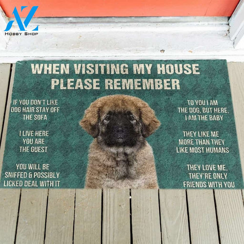 Caucasian Shepherd's Rules Doormat
