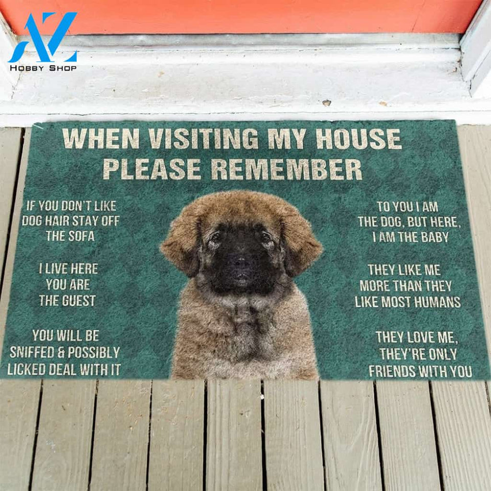 Caucasian Shepherd's Rules Doormat