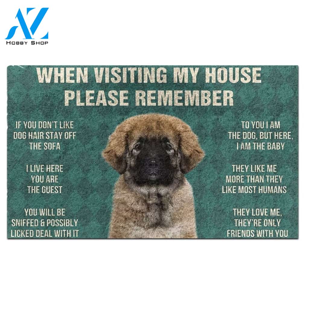 Caucasian Shepherd's Rules Doormat