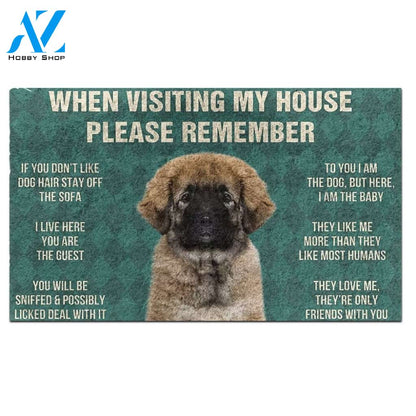 Caucasian Shepherd's Rules Doormat