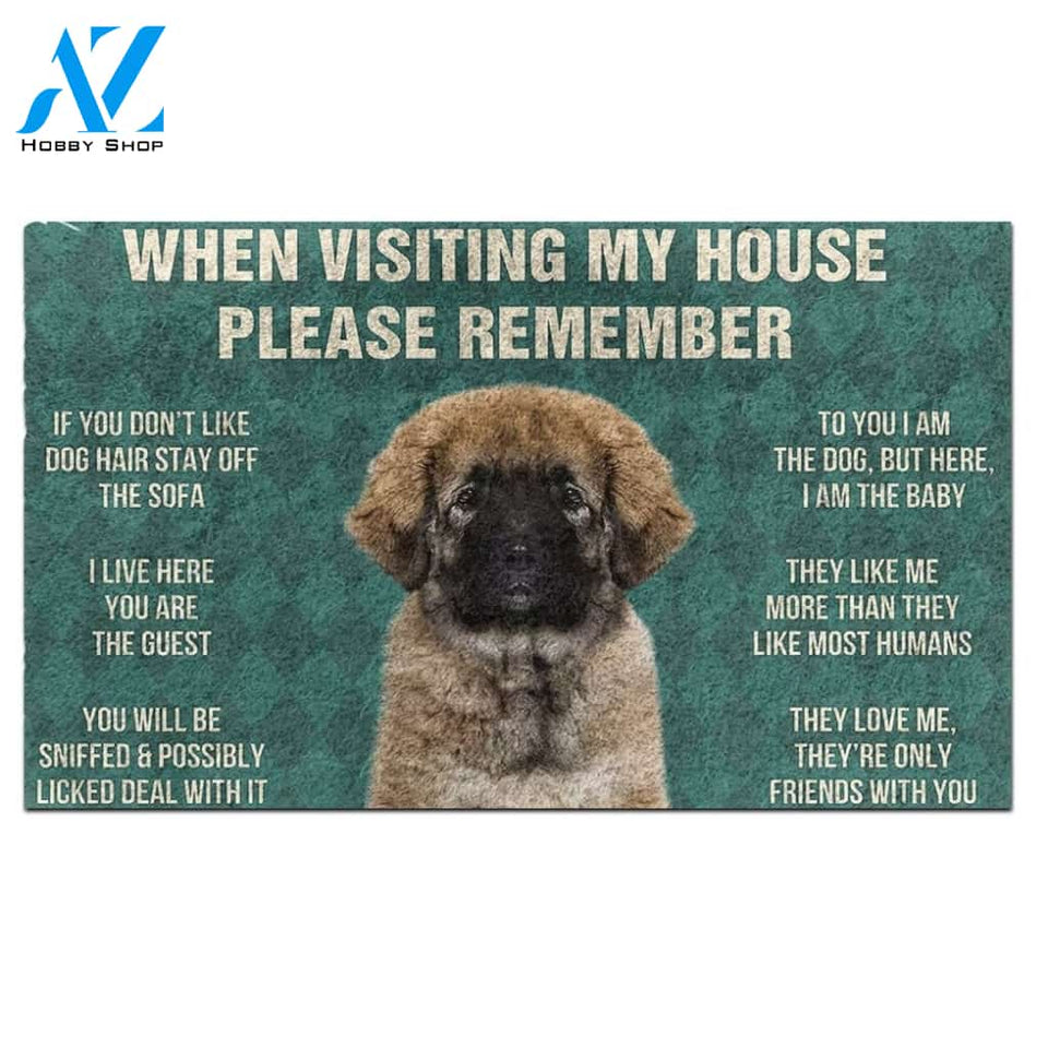 Caucasian Shepherd's Rules Doormat