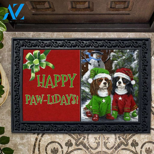 Cavalier King Charles Snow Doormat - 18" x 30"