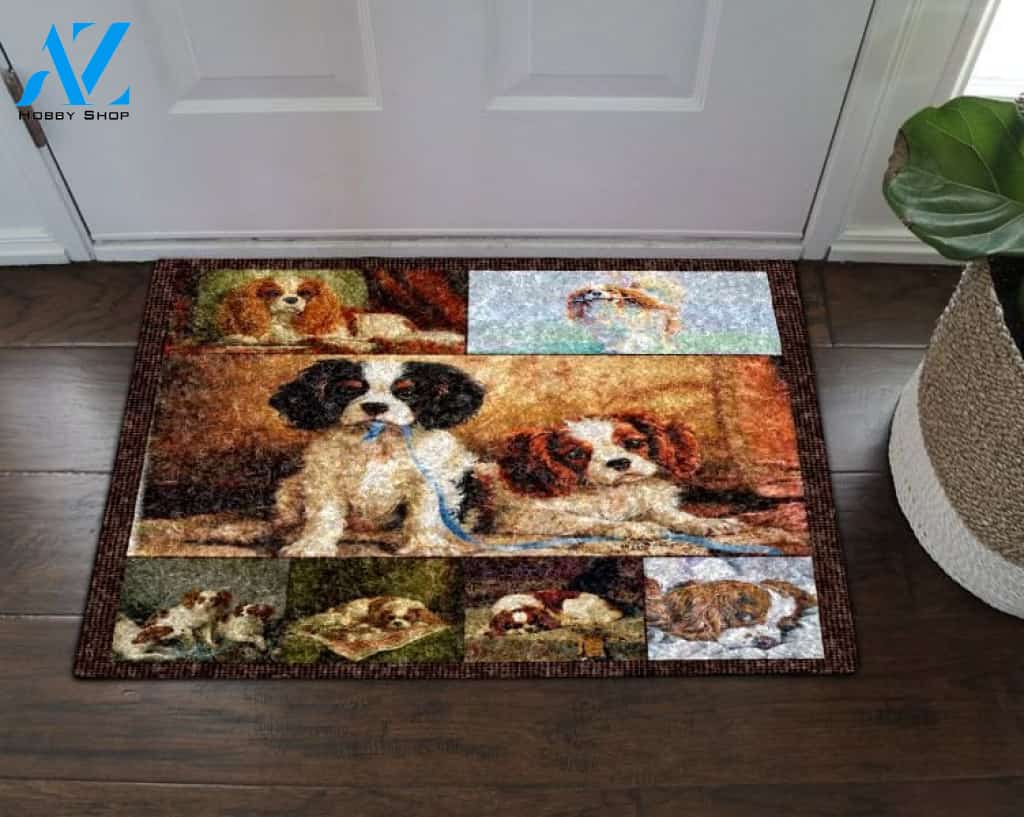 Cavalier King Charles Spaniel Dog Doormat