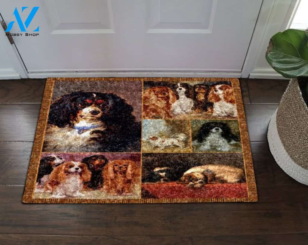Cavalier King Charles Spaniel Dog Doormat