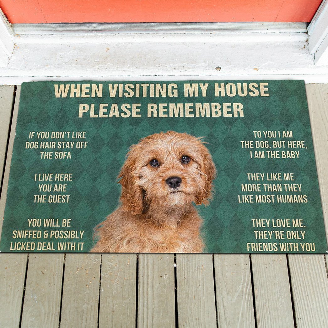 Cavoodle's Rules Doormat