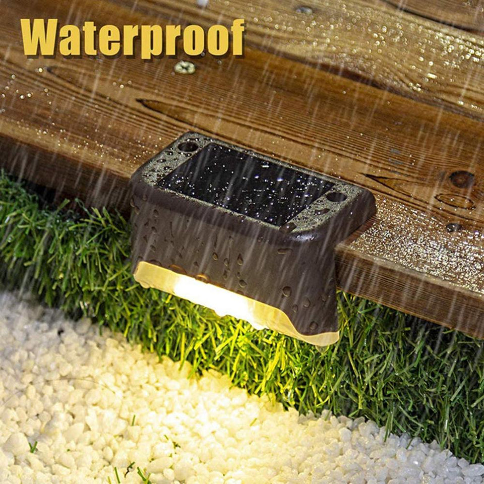 Solar Deck Lights Waterproof