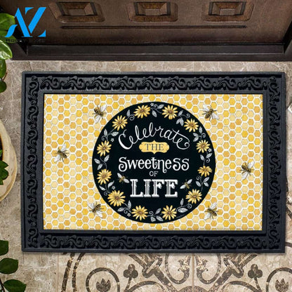 Celebrate the Sweetness of Life Doormat - 18" x 30"