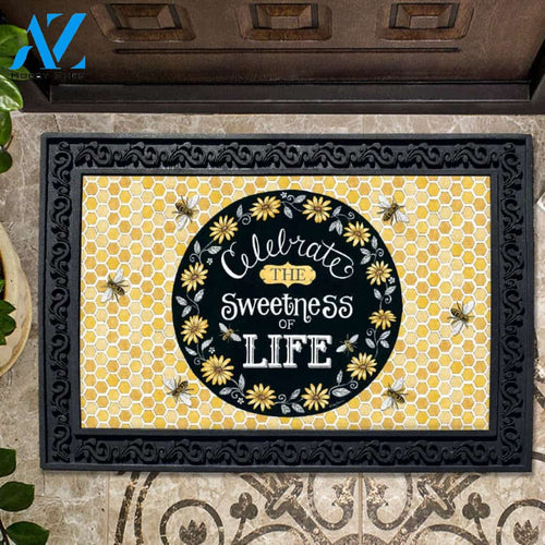 Celebrate the Sweetness of Life Doormat - 18" x 30"