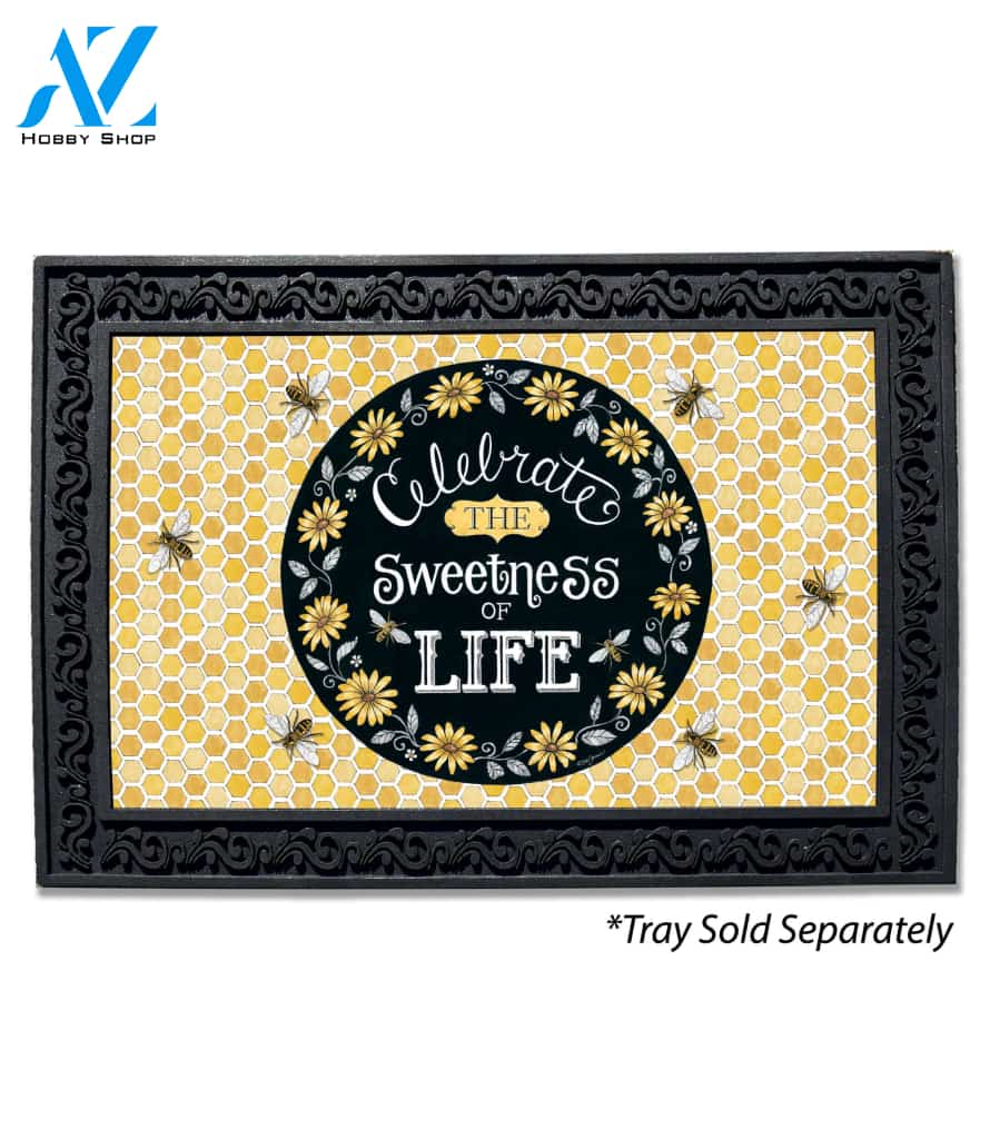 Celebrate the Sweetness of Life Doormat - 18" x 30"