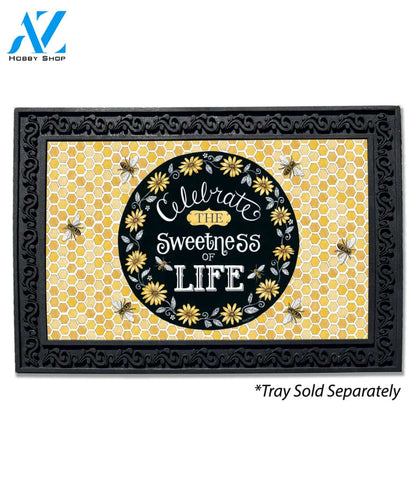 Celebrate the Sweetness of Life Doormat - 18" x 30"