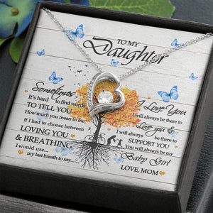 Forever Love Necklaces Gift For Daughter From Mom