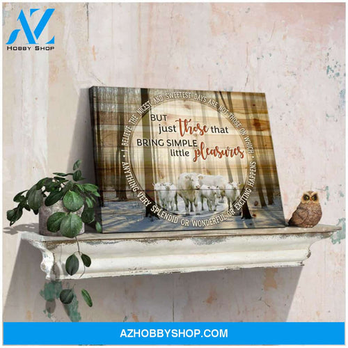 Charolais Cows in the forest I believe the nicest Farm Canvas Wall Art Decor