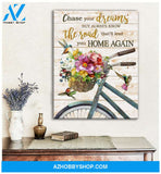 Chase Your Dreams Hummingbird Wall Art Canvas
