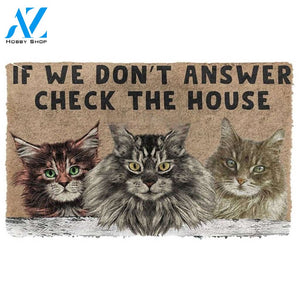 Check The Maine Coon House Doormat Funny Welcome Mat Housewarming Gift Home Decor Funny Doormat Gift For Friend