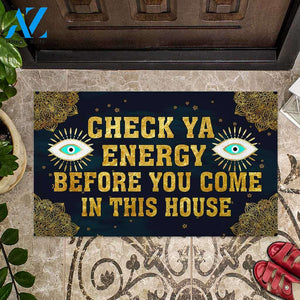 Check Ya Energy Doormat