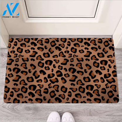 Cheetah Door Mat