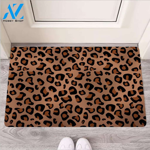 Cheetah Door Mat