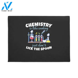 Chemistry Is Like Cooking Doormat Welcome Mat House Warming Gift Home Decor Funny Doormat Gift Idea