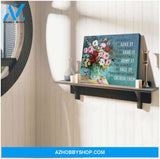 Cherish Them, Stunning Hummingbird Canvas Wall Art