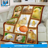 Chicken Blanket A Little Chicken Blanket- Mink Blanket, Fleece Blanket, Gift for Your Love One, Birthday Gift Home Decor Bedding Couch Sofa Soft and Comfy Cozy
