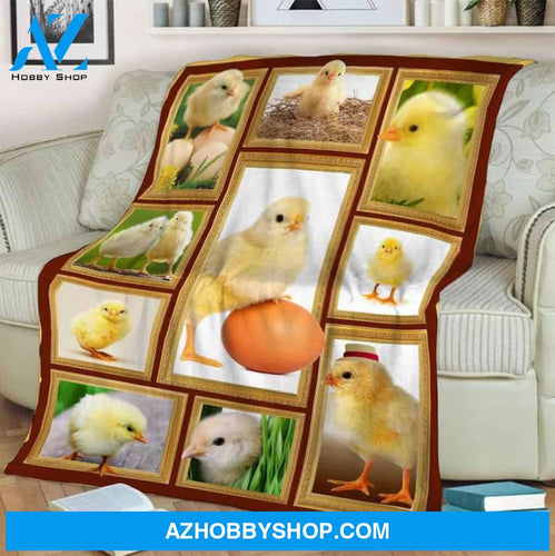 Chicken Blanket A Little Chicken Blanket- Mink Blanket, Fleece Blanket, Gift for Your Love One, Birthday Gift Home Decor Bedding Couch Sofa Soft and Comfy Cozy