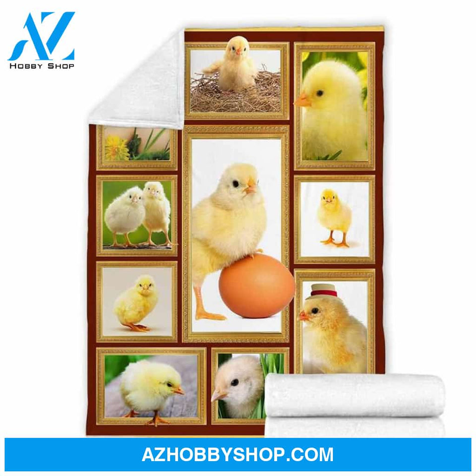 Chicken Blanket A Little Chicken Blanket- Mink Blanket, Fleece Blanket, Gift for Your Love One, Birthday Gift Home Decor Bedding Couch Sofa Soft and Comfy Cozy