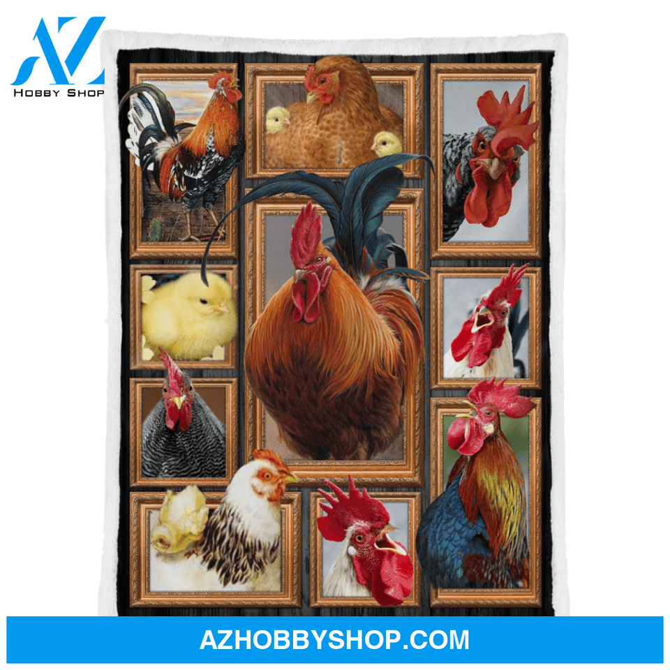 Chicken Blanket, Cute Chickens Blanket Gifts With