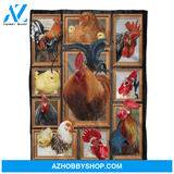 Chicken Blanket, Cute Chickens Blanket Gifts With