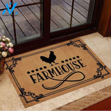 Chicken Farmhouse Funny Indoor And Outdoor Doormat Warm House Gift Welcome Mat Birthday Gift For Chicken Lovers