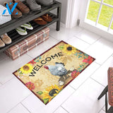 Chicken Flower Welcome doormat | Welcome Mat | House Warming Gift