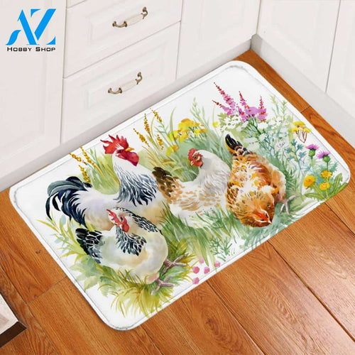 Chicken Garden SWDD1099 Door Mat
