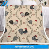 Chicken Sherpa Fleece Blanket