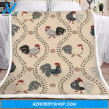 Chicken Sherpa Fleece Blanket