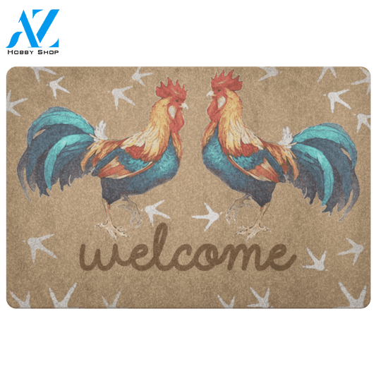 Chicken Welcome Doormat | Welcome Mat | House Warming Gift