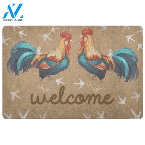Chicken Welcome Doormat | Welcome Mat | House Warming Gift