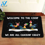 Chicken Welcome To The Coop Doormat
