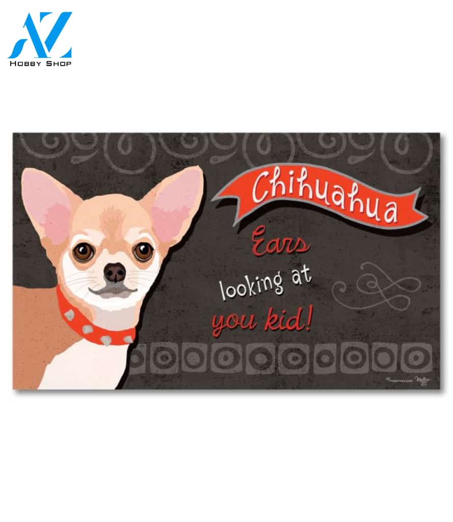 Chihuahua Doormat - 18" x 30"