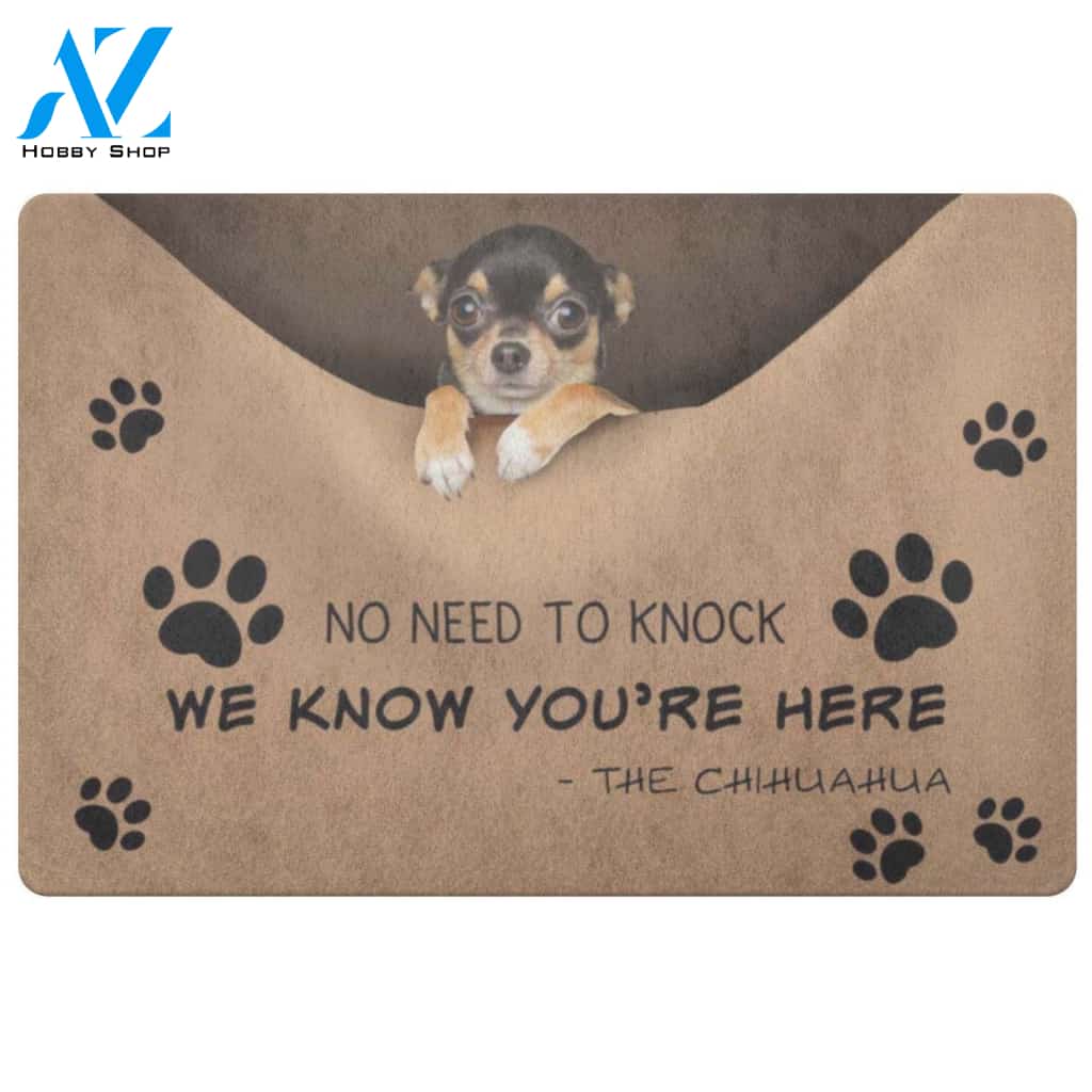 Chihuahua CL04100007MDD Doormat