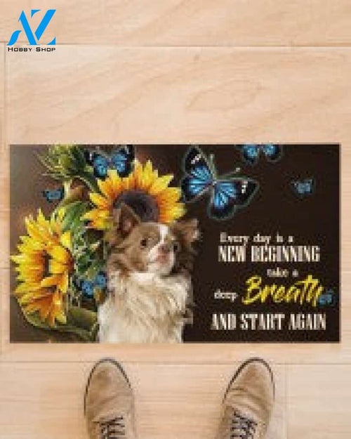 Chihuahua New Beginning And Start Again Doormat