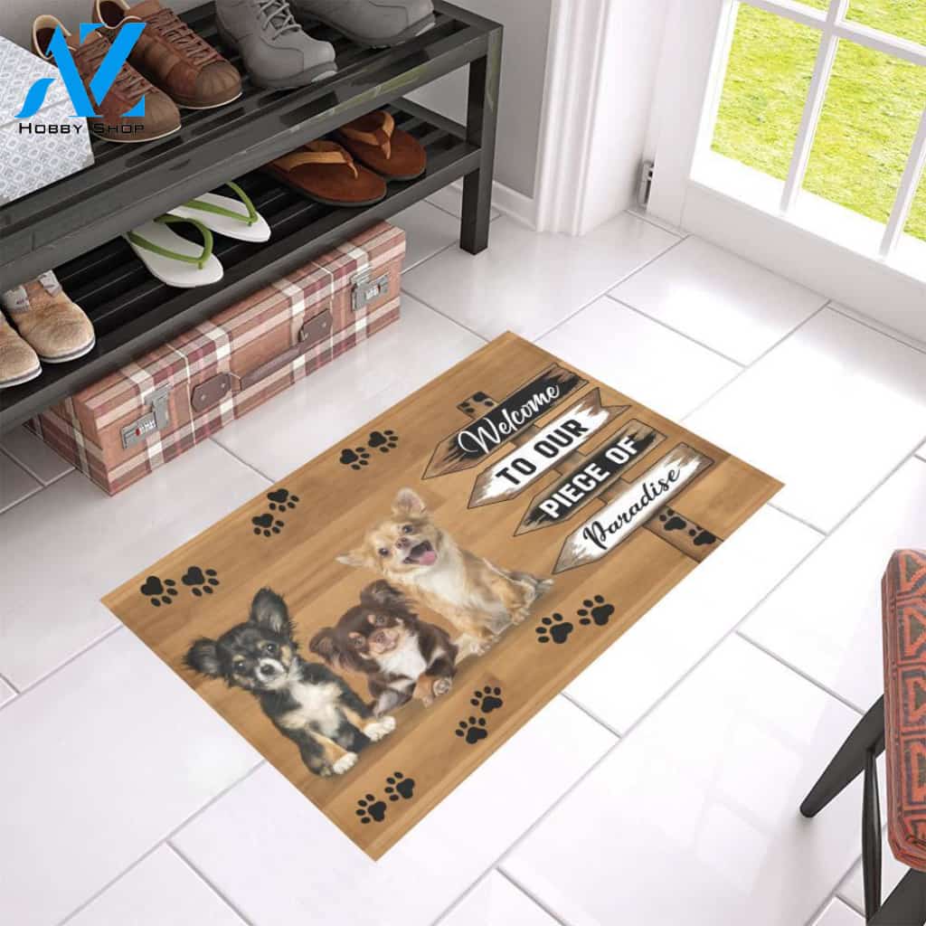Chihuahua Peace of Paradise doormat | Welcome Mat | House Warming Gift