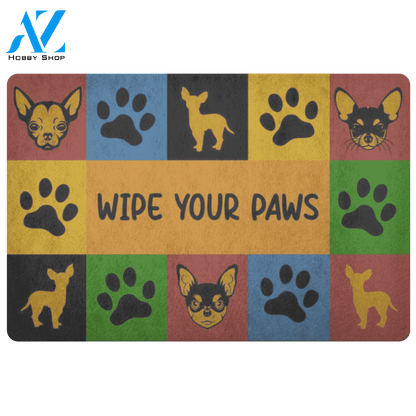 Chihuahua Wipe Your Paws Doormat | Welcome Mat | House Warming Gift