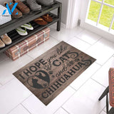 Chihuahuas and Cats doormat | Welcome Mat | House Warming Gift